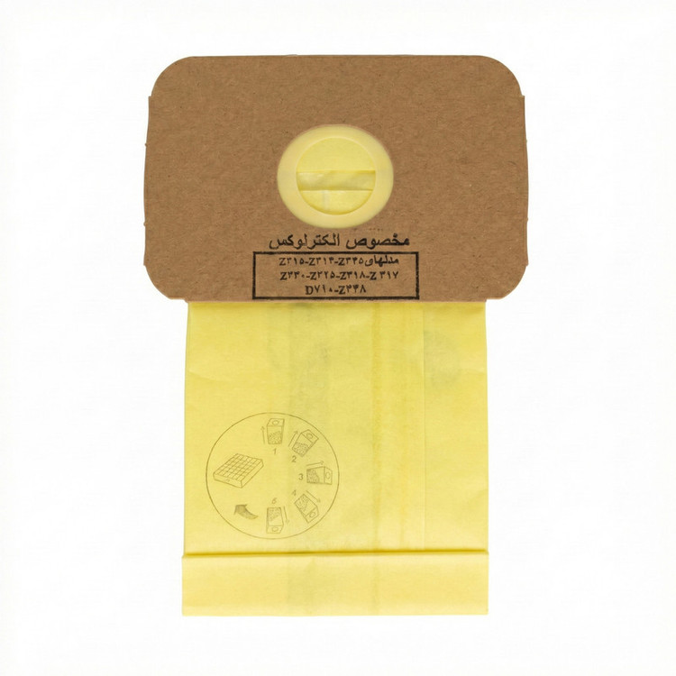 پاکت جاروبرقی همتا مدل H-E 12 مناسب برای جاروبرقی الکترولوکس Z345 بسته 5 عددی