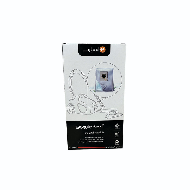 پاکت جاروبرقی دوو مدل کیسه جاروبرقی دوو مجموعه 4 عددی