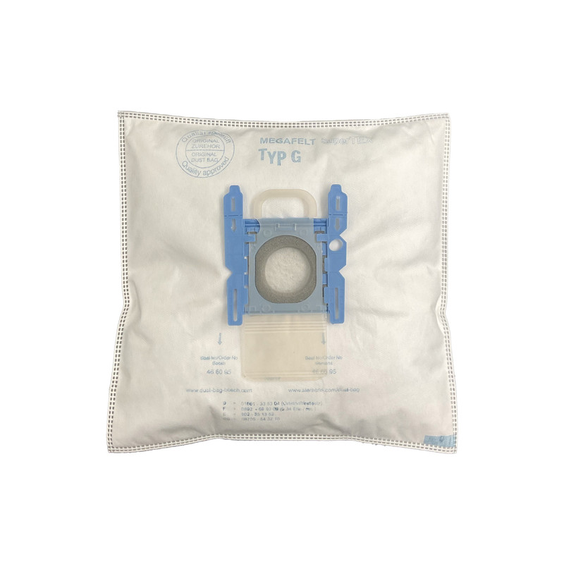 پاکت جاروبرقی مدل تایپ جی مناسب جاروبرقی پاکشوما PVC-5225W بسته 5 عددی
