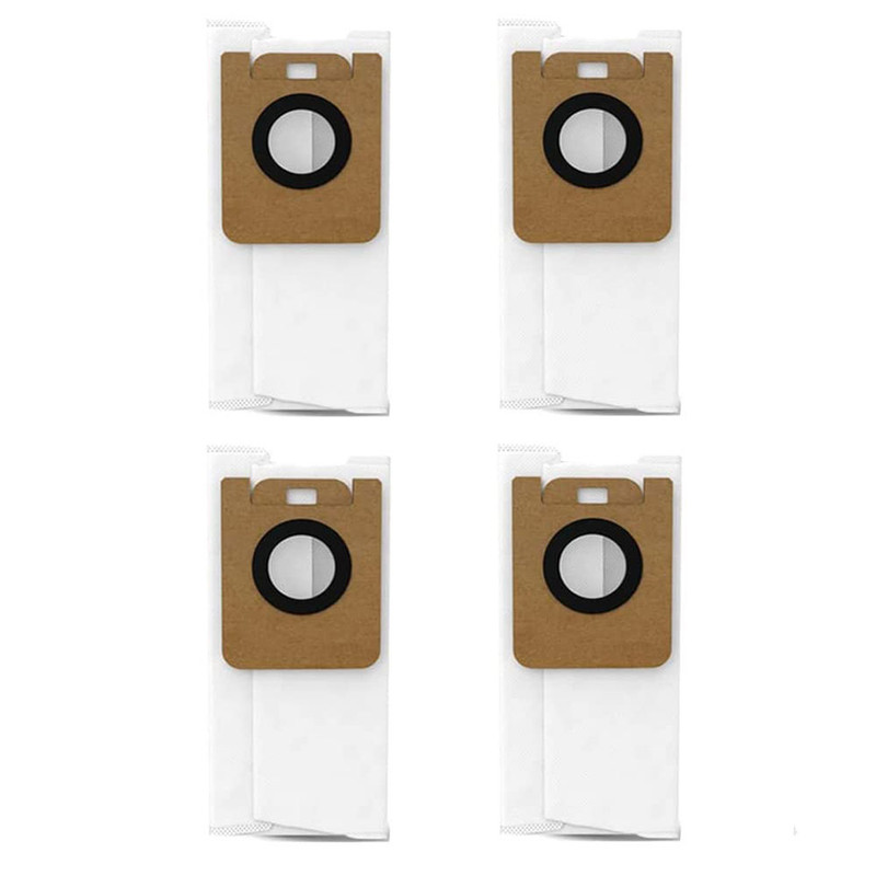 کیسه تخلیه جارو رباتیک مدل L10 Plus مناسب برای پاکت جاروبرقی رباتیک شیائومی Dreame L10 Plus مجموعه 4 عددی