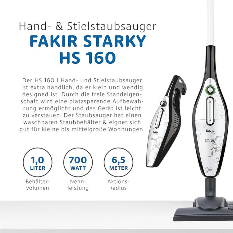 جاروبرقی 800 وات فکر مدل STARKY OKO