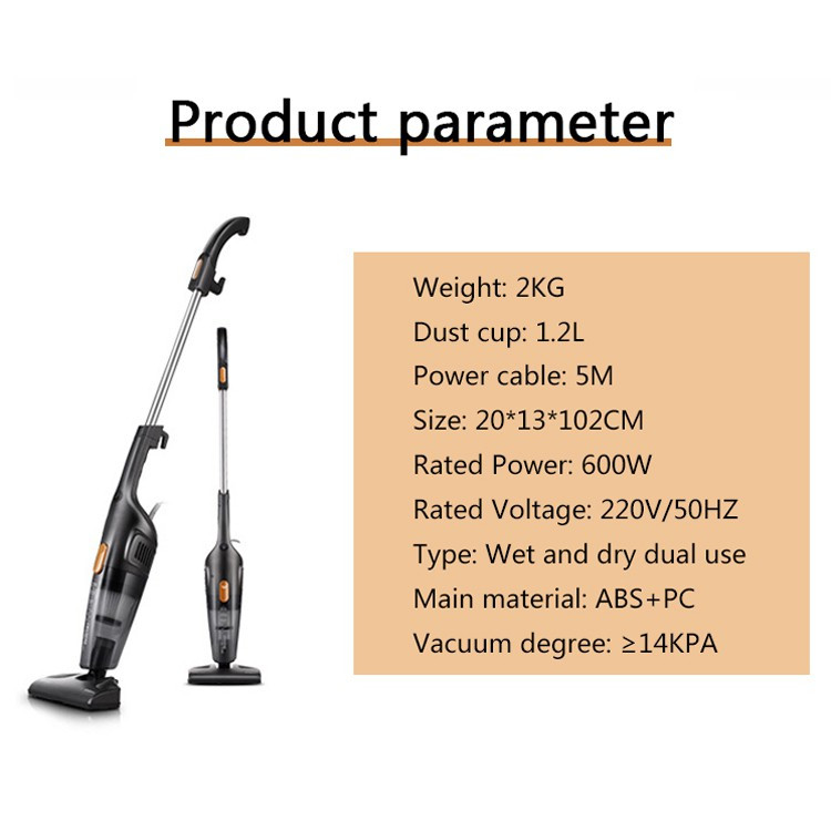 جاروبرقی 600 وات درما مدل DX115C