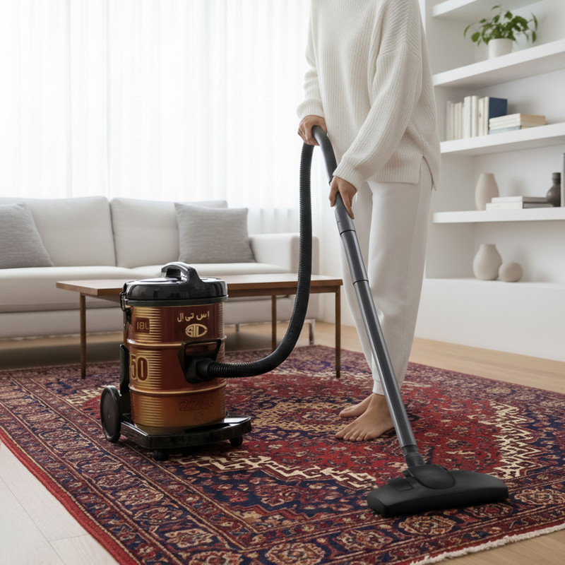 جاروبرقی سطلی 2200 وات اس تی ال مدل VC-950F