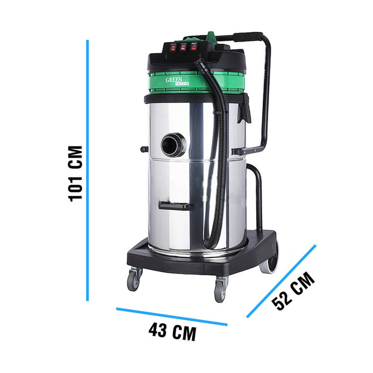 جاروبرقی صنعتی گرین وکیوم مدل 1600 مخصوص مجتمع مسکونی