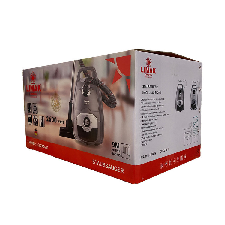 جاروبرقی 2600 وات لیماک جنرال اینترنشنال مدل LGI-ZA2600