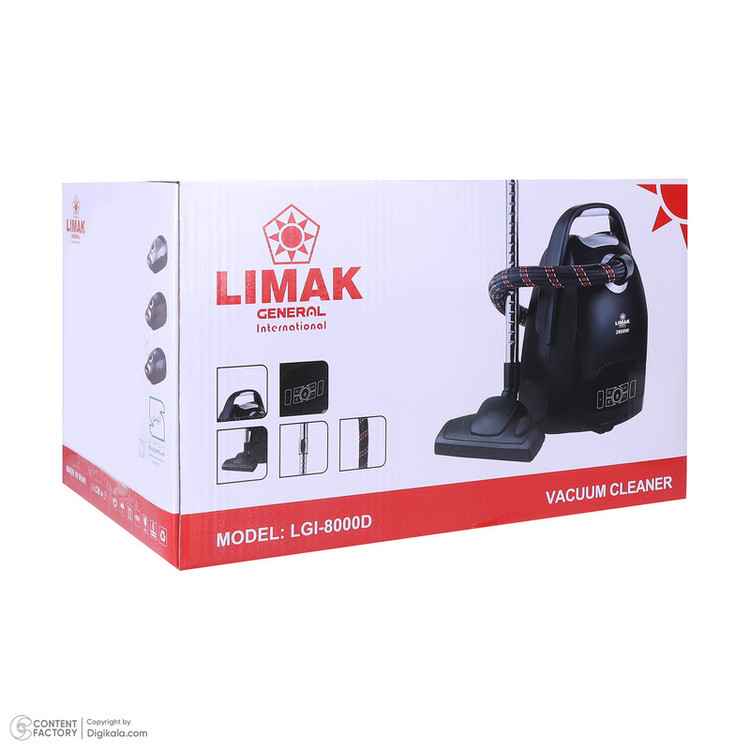 جاروبرقی 2800 وات لیماک جنرال اینترنشنال مدل LGI-8000D
