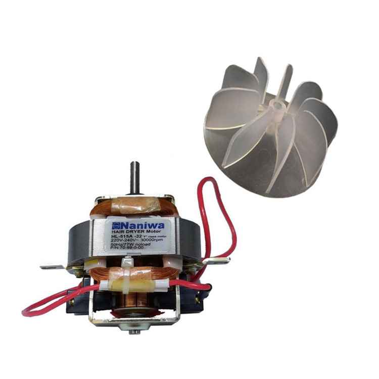 موتور و پره سشوار نانیوا مدل HL-515A مناسب برای سشوار جانسون