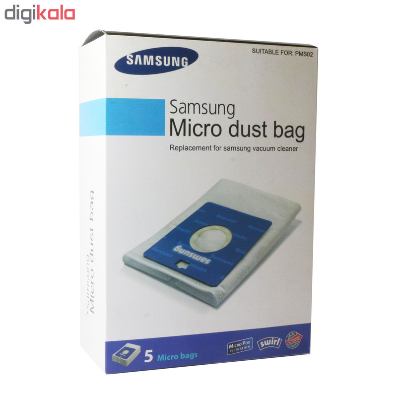 کیسه جاروبرقی مدل 101007 بسته 5 عددی مناسب برای جاروبرقی های و صنام