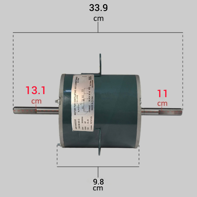 موتور فن کولرگازی مدل YSK-105-6S-2 مناسب برای انواع کولرگازی