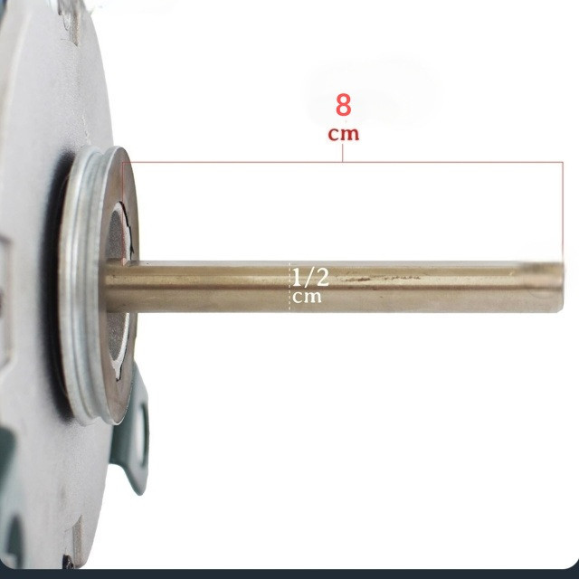 موتور فن کولرگازی مدل E120AS کد 1/3HP مناسب برای انواع کولرگازی