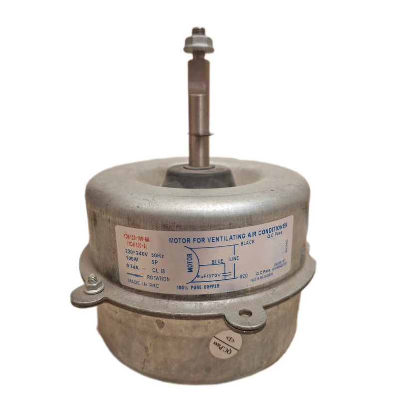 موتور فن کولرگازی مدل YDK120-100-6A مناسب برای انواع کولر گازی